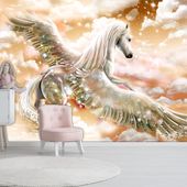 Fototapeta - Pegaz (pomarańczowy) 400x280