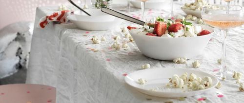 Serwis obiadowy Ikea OFTAST 18 szt miski talerze talerzyki na Arena.pl