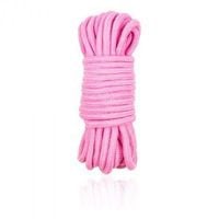 Wiązania-Cotton Rope 5Mpink