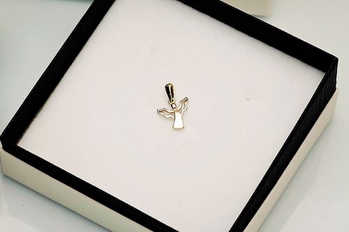 złoty wisiorek aniołek próba 333 na Arena.pl