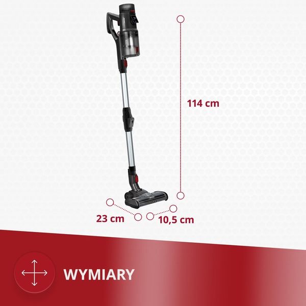 Odkurzacz pionowy bezprzewodowy mocny Flex MPM MOD-71 400 W zdjęcie 15