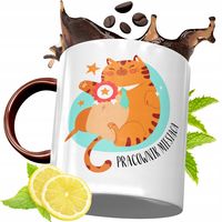 Kubek Bordowy Dla Pracownika Na Urodziny Prezent Z Nadrukiem Ze Zdjęciem