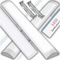 ŚWIETLÓWKA PANEL SUFITOWY LED NATYNKOWY 120cm LAMPA LEDOWA WARSZTATU GARAŻU