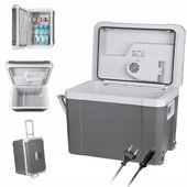 Lodówka turystyczna samochodowa 35L duża XXL 230V 12V z funkcją