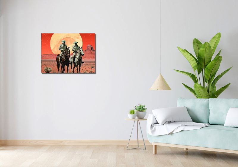 Obraz 70x50cm Patrol Kosmiczny zdjęcie 2