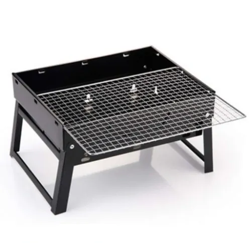 GRILL TURYSTYCZNY WĘGLOWY SKŁADANY PRZENOŚNY KEMPINGOWY WALIZKA BBQ na Arena.pl