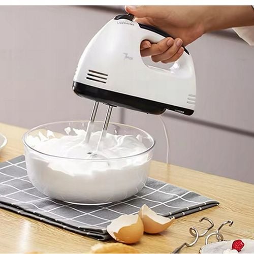 Mikser Ręczny Elektryczny Do Ciast Kremu 7 Biegowy Trzepaczka Robot na Arena.pl