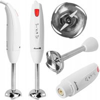 BLENDER RĘCZNY WIELOFUNKCYJNY MIKSER KUCHENNY ROZDRABNIACZ MOC 200W ŁUCZNIK