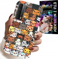ETUI DO HUAWEI P SMART 2021 - PLECKI W SŁODKIE KOTKI, KOTY, OBUDOWA
