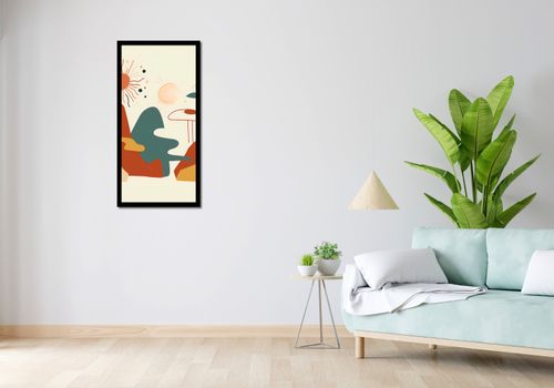 Plakat 50x100cm Kosmos Barw na Arena.pl