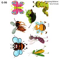 Tatuaże dla dzieci, różne wzory - G-06