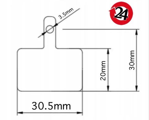 Klocki Hamulcowe do TEKTRO HDC 300 jak E10.11 Auriga Orion Gemini KOMPLET na Arena.pl