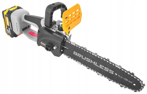 AKUMULATOROWA piła łańcuchowa BEZSZCZOTKOWA 2x 4Ah MP0008 Majster PRO na Arena.pl