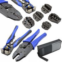 SZCZYPCE ZACISKARKA KONEKTORÓW 5 MATRYC ŚCIĄGACZ