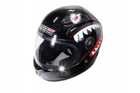 KASK MOTOCYKLOWY DZIECIĘCY SZCZĘKOWY ZAMKNIĘTY QUAD SKUTER HULAJNOGA XL
