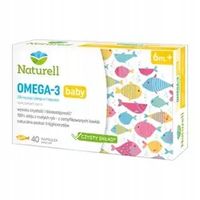 NATURELL OMEGA-3 BABY KAPSUŁKI TWIST-OFF 40SZTUK