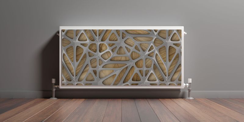 Osłona MAGNETYCZNA Na Grzejnik Abstrakcja Wzór 3D 120cm x 60cm zdjęcie 3