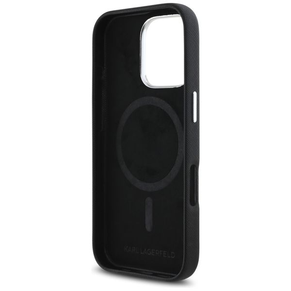 Etui Karl Lagerfeld do iPhone 16 Pro Max, Czarny, MagSafe zdjęcie 7