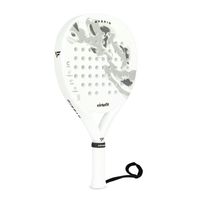 Rakieta do padel VirtuFit Hybrid biało-szara 365g moc i kontrola