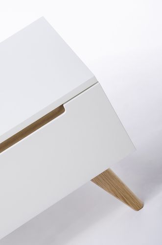 Szafka pure - biały, dąb na Arena.pl