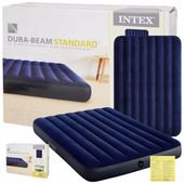 MATERAC DWUOSOBOWY DMUCHANY DO SPANIA PŁYWANIA DUŻY Intex 191x137x25cm