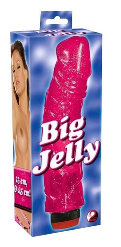 Gruby Wibrator Żelowy Big Jelly na Arena.pl