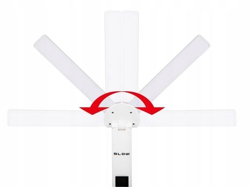 PODWÓJNA LAMPKA BIURKOWA LED Z WYŚWIETLACZEM ZEGAR DATA ORGANIZER TEMP na Arena.pl