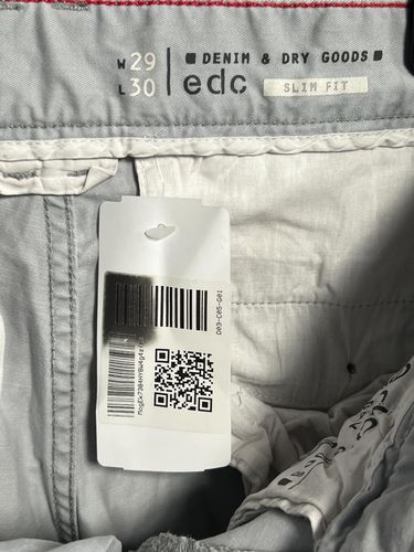 edc Spodnie Męskie Wygodne Stylowe Jeansowe Dżinsowe Białe 29/30 na Arena.pl