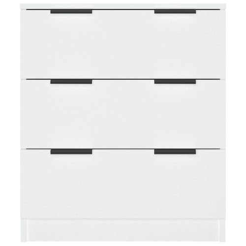 Szafka, biała, 60x30x70 cm, materiał drewnopochodny na Arena.pl