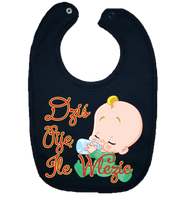 Śliniaczek Bawełniany Piję ile Wlezie