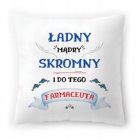 Poduszka Dla Farmaceuty Urodziny Imieniny Prezent Z Nadrukiem Ze Zdjęciem