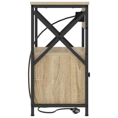 Szafka Nocna z szufladą 2 pcs dąb sonoma 40 x 31 x 60 cm na Arena.pl