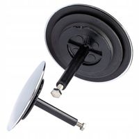 KOREK ZAMYKAJĄCY ODPŁYWOWY ZATYCZKA DO WANNY STAL NIERDZEWNA CHROM MCALPINE