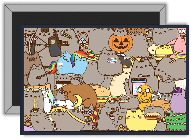 Magnes na lodówkę Pusheen zdjęcie 1