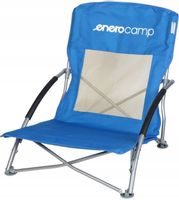 FOTEL PLAŻOWY OGRODOWY SKŁADANY TURYSTYCZNY KRZESŁO KEMPINGOWE ENERO CAMP
