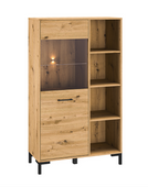 Witryna Niska 1- Drzwiowa 1D 90 cm Dąb Artisan NIVA ML