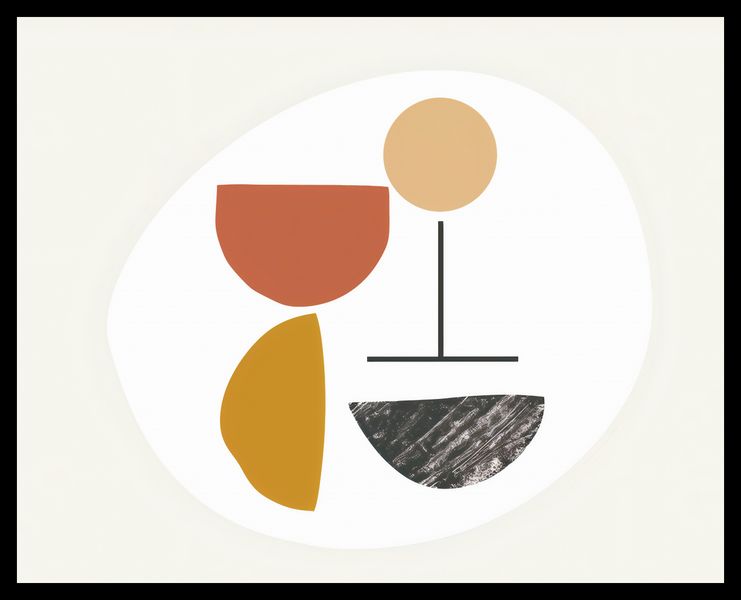 Plakat 50x40cm Kompozycja Balans zdjęcie 2