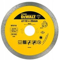 tarcza diamentowa do cięcia płytek 110*20mm hard tile - dw dt3715