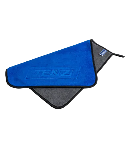 Tenzi Gruby ręcznik z mikrofibry niebiesko-szary 40x40cm na Arena.pl
