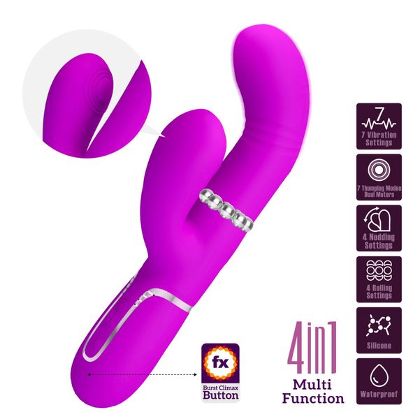 Pretty Love - Mariana Purple, 7 Vibration Functions 7 Thrusting Settings, zdjęcie 2
