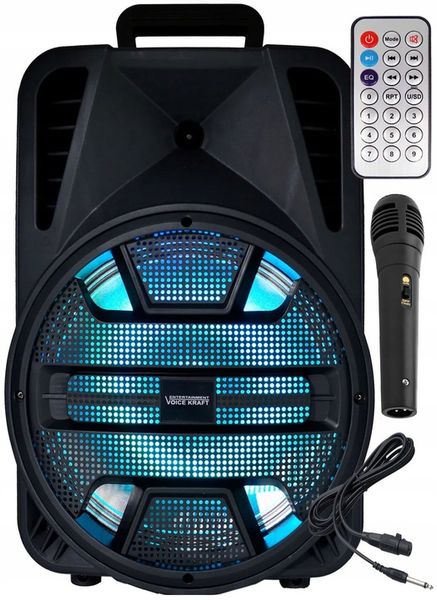 MOCNA KOLUMNA ESTRADOWA KARAOKE 1000W BLUETOOTH zdjęcie 1