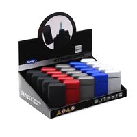 zapalniczka 25szt JET SCUBA RUBBER METALIC