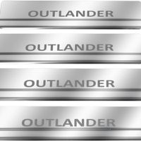 Listwa progowa MITSUBISHI OUTLANDER MK3 Stal nierdzewna 304 połysk 4szt