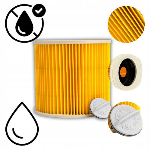 Worki do odkurzacza Karcher WD3 WD2 KWD3 SE4 SE4001 z filtrem PUREY 10 na Arena.pl