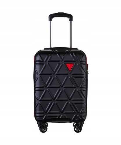 Walizka Kabinowa Podróżna Twarda Na Kółkach ABS PUCCINI Czarna ABS018C 1 na Arena.pl