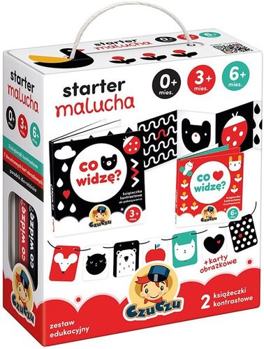Starter malucha CzuCzu kontrastowe 0+ na Arena.pl