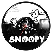 Zegar ścienny z płyty winylowej Snoopy 975.14