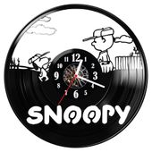 Zegar ścienny z płyty winylowej Snoopy 975.14