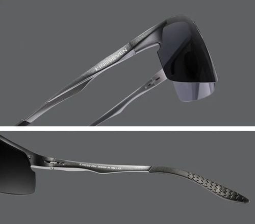 OKULARY PRZECIWSŁONECZNE MĘSKIE KINGSEVEN POLARYZACJA UV400 ZESTAW + ETUI na Arena.pl