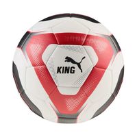 Piłka nożna Puma AC Milan King biało-czerwono-czarna 85011 01 — Rozmiar: 5